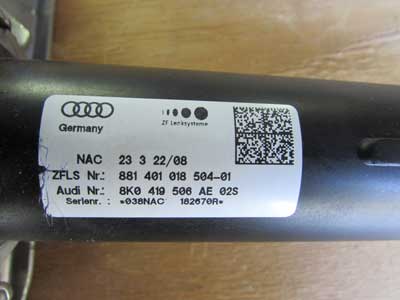 Audi OEM A4 B8 Steering Column w/ Electronic Lock ESL Control Module 8K0491506AE 2009 2010 2011 2012 S4 A5 S54